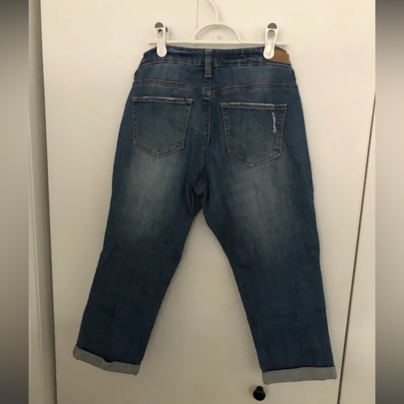 GRG DENIM cropped low rise jeans - Picture 6 of 6